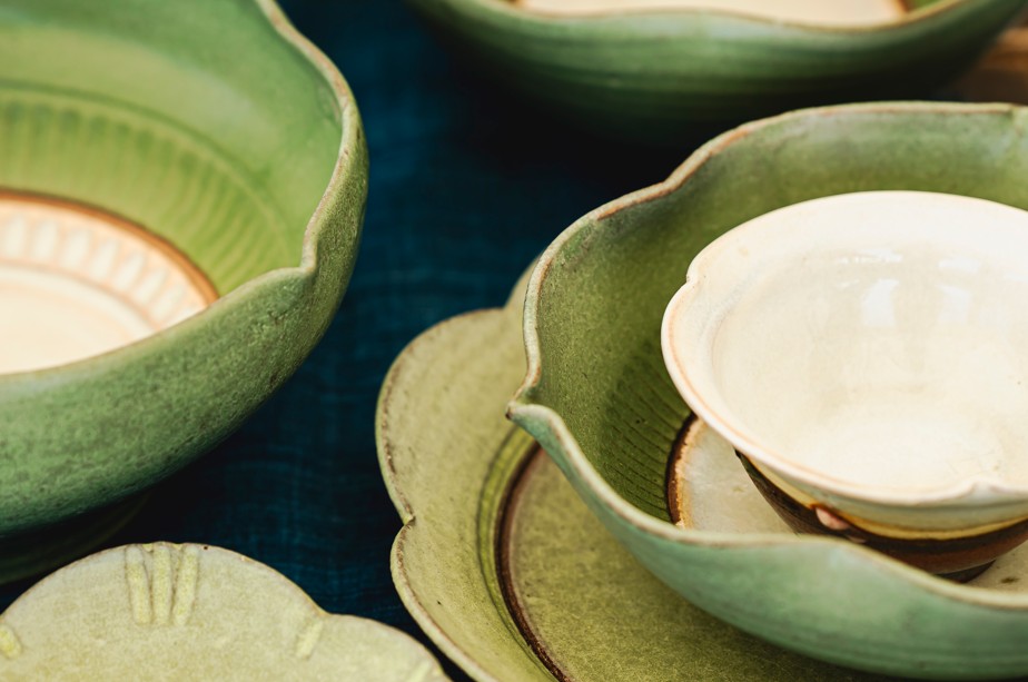 陶芸作品　フリダシ スナ・フジタの心を豊かにする器【永松仁美─My favorite things─】